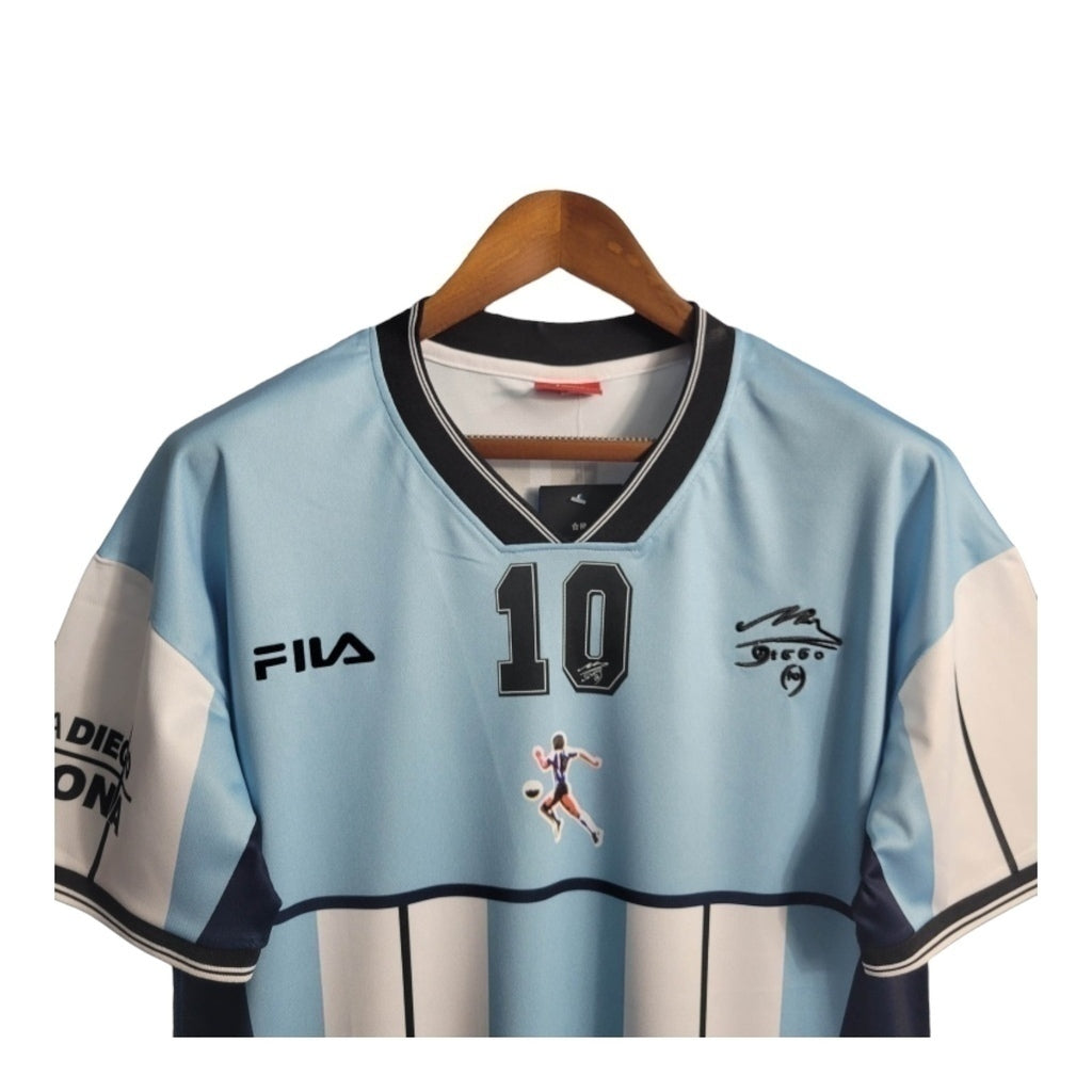 Camisa Argentina Maradona 2010 - Retrô - Central das Camisas