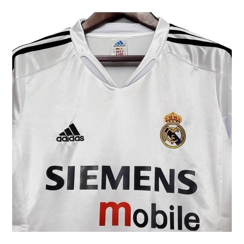 Camisa Real Madrid Titular 04/05 - Retrô - Central das Camisas