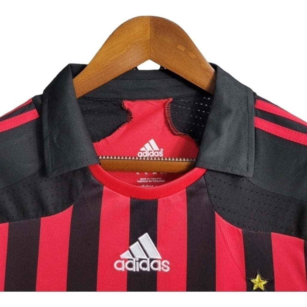 Camisa AC Milan Titular 07/08 - Retrô - Central das Camisas