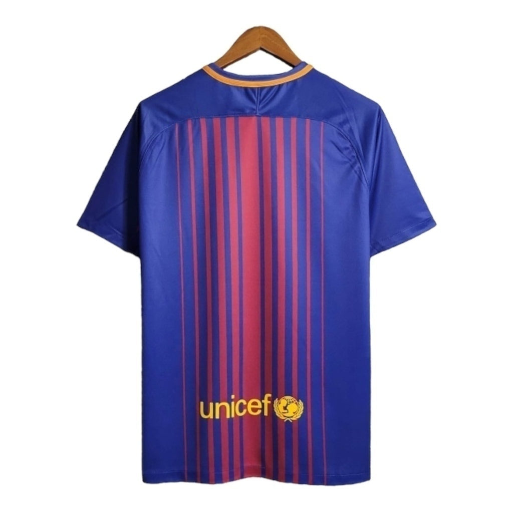 Camisa Barcelona Titular 17/18 - Retrô - Central das Camisas