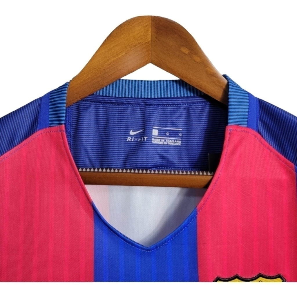 Camisa Barcelona Titular 16/17 - Retrô - Central das Camisas