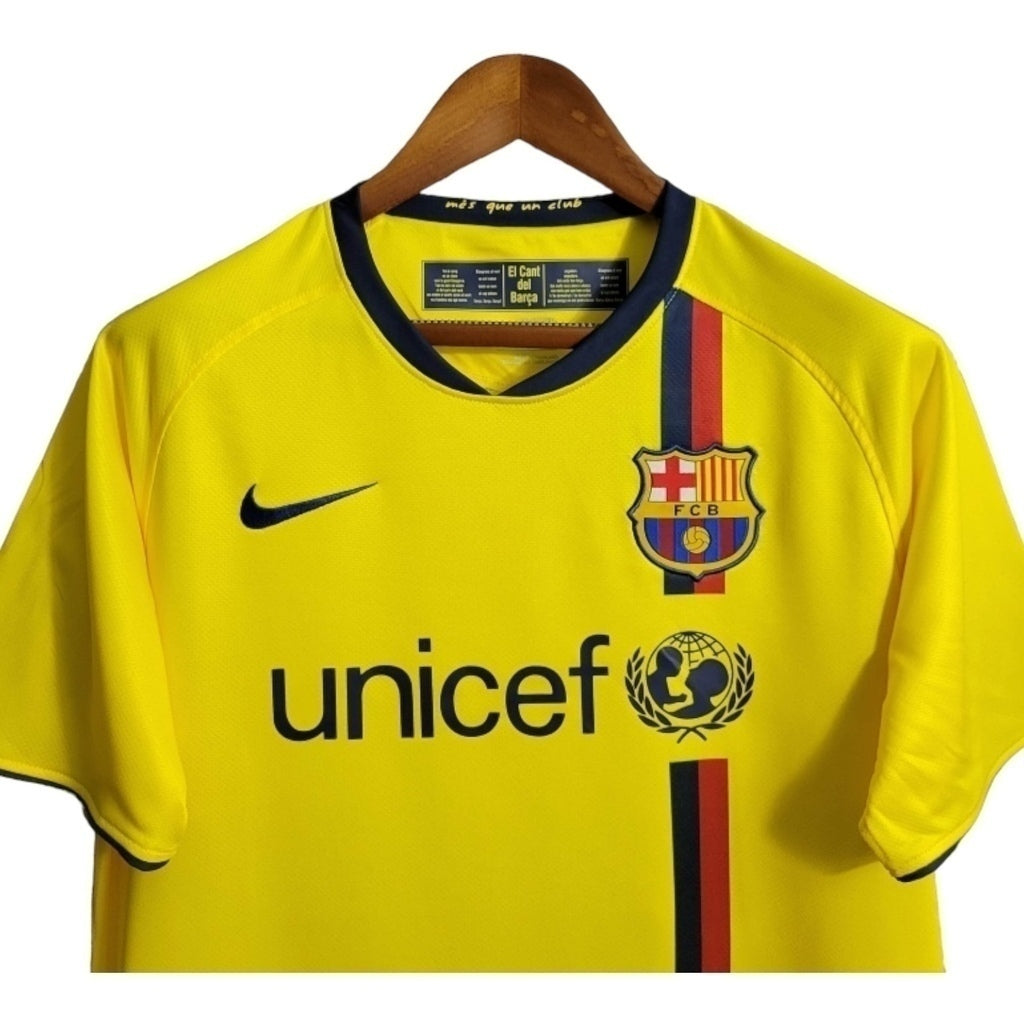 Camisa Barcelona Visitante 08/09 - Retrô - Central das Camisas