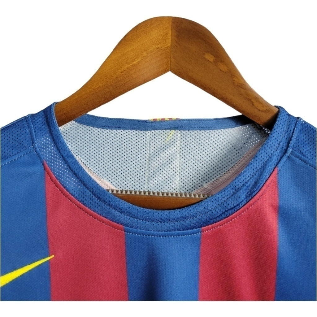 Camisa Barcelona Titular 2006 - Retrô - Central das Camisas