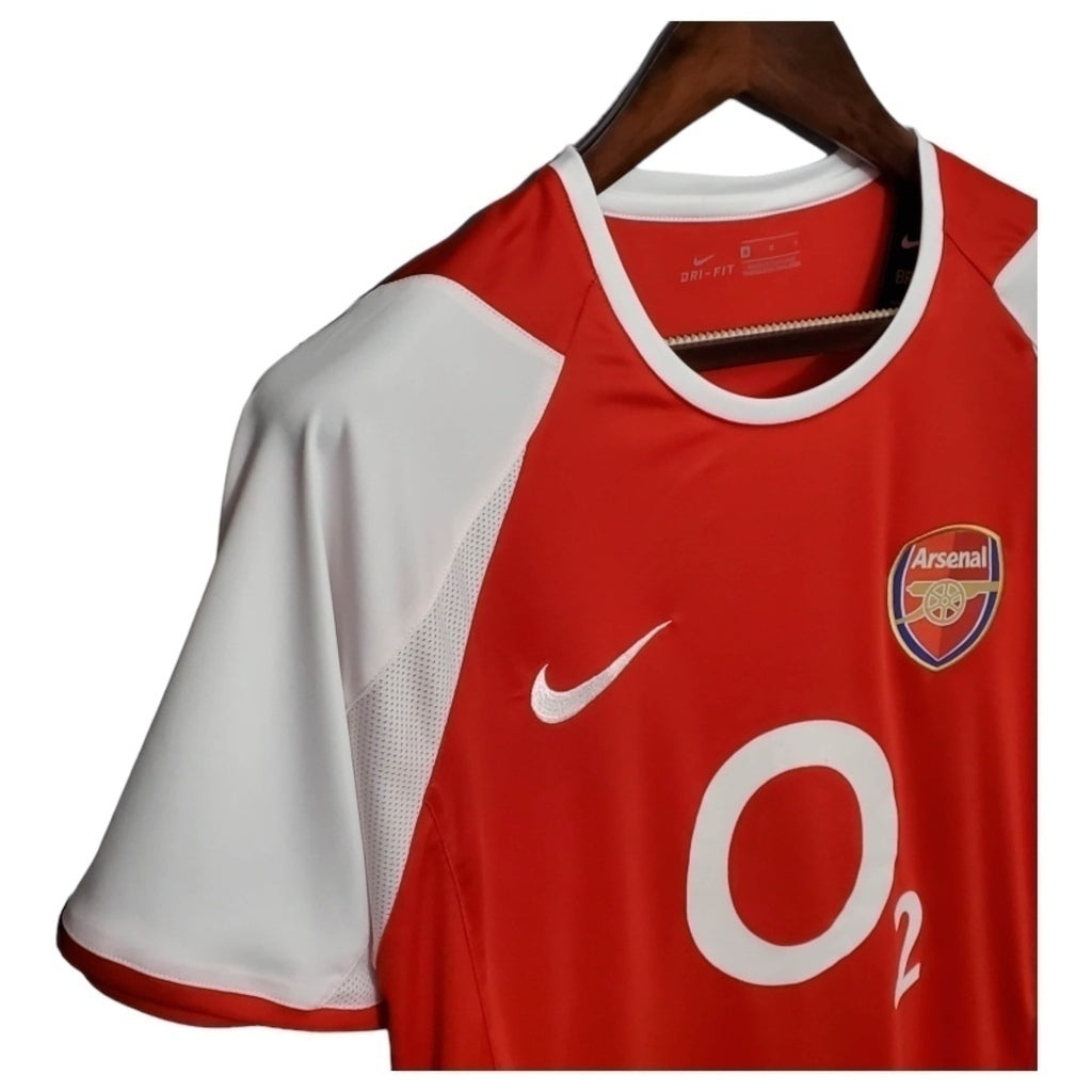 Camisa Arsenal Titular 02/04 - Retrô - Central das Camisas
