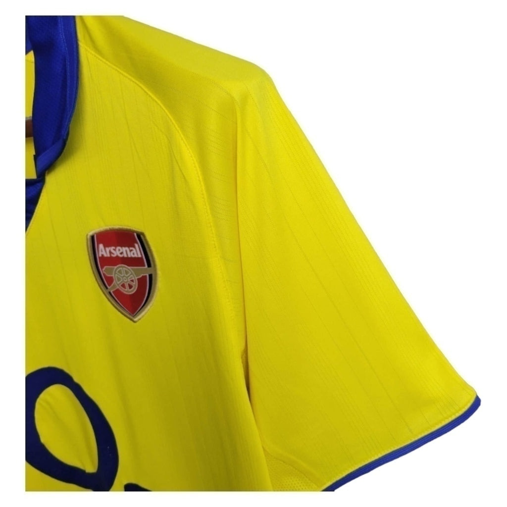 Camisa Arsenal Visitante 03/04 - Retrô - Central das Camisas