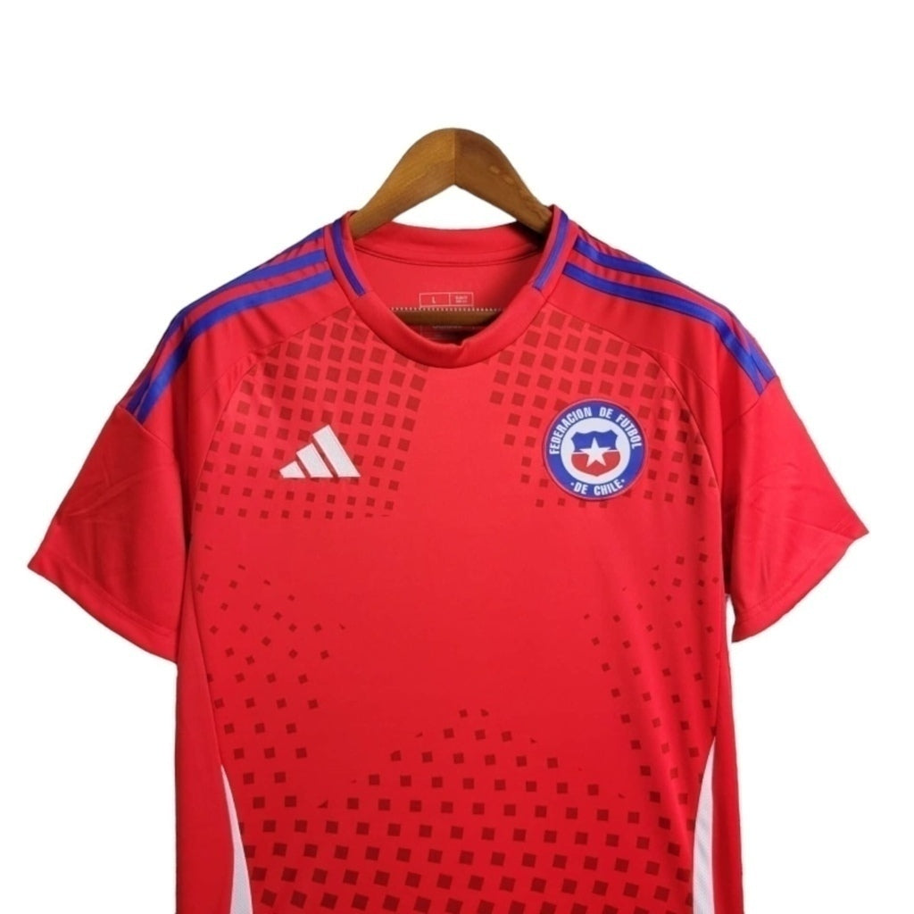 Camisa Chile Titular 24/25 - Torcedor - Central das Camisas