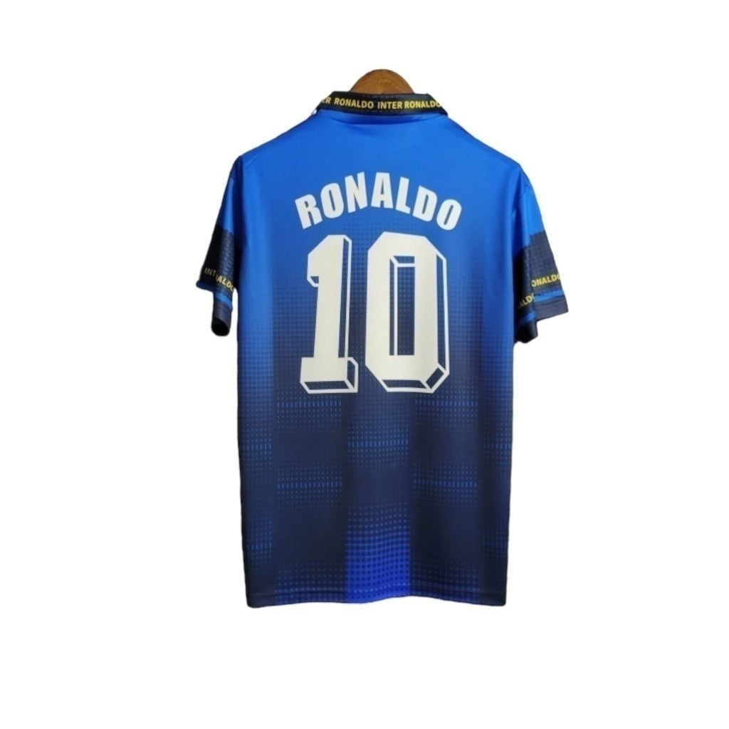 Camisa Inter de Milão Ronaldo 97/98 - Retrô - Central das Camisas