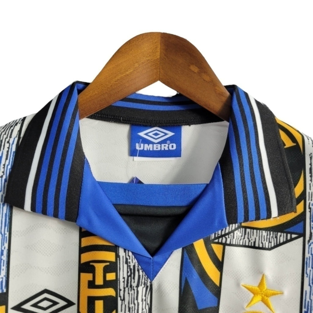 Camisa Inter de Milão Visitante 96/97 - Retrô - Central das Camisas