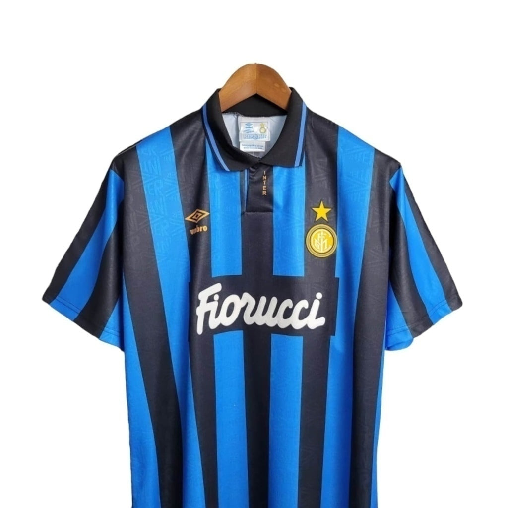 Camisa Inter de Milão Titular 92/93 - Retrô - Central das Camisas