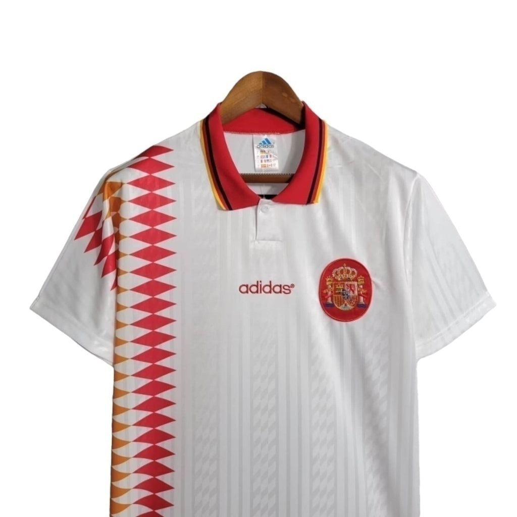 Camisa Espanha Visitante 1994 - Retrô - Central das Camisas