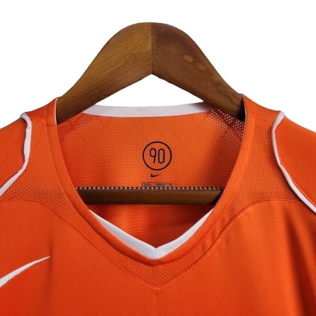 Camisa Holanda Titular 2004 - Retrô - Central das Camisas