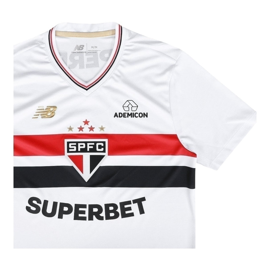 Camisa São Paulo Titular 25/26 - Torcedor - Central das Camisas