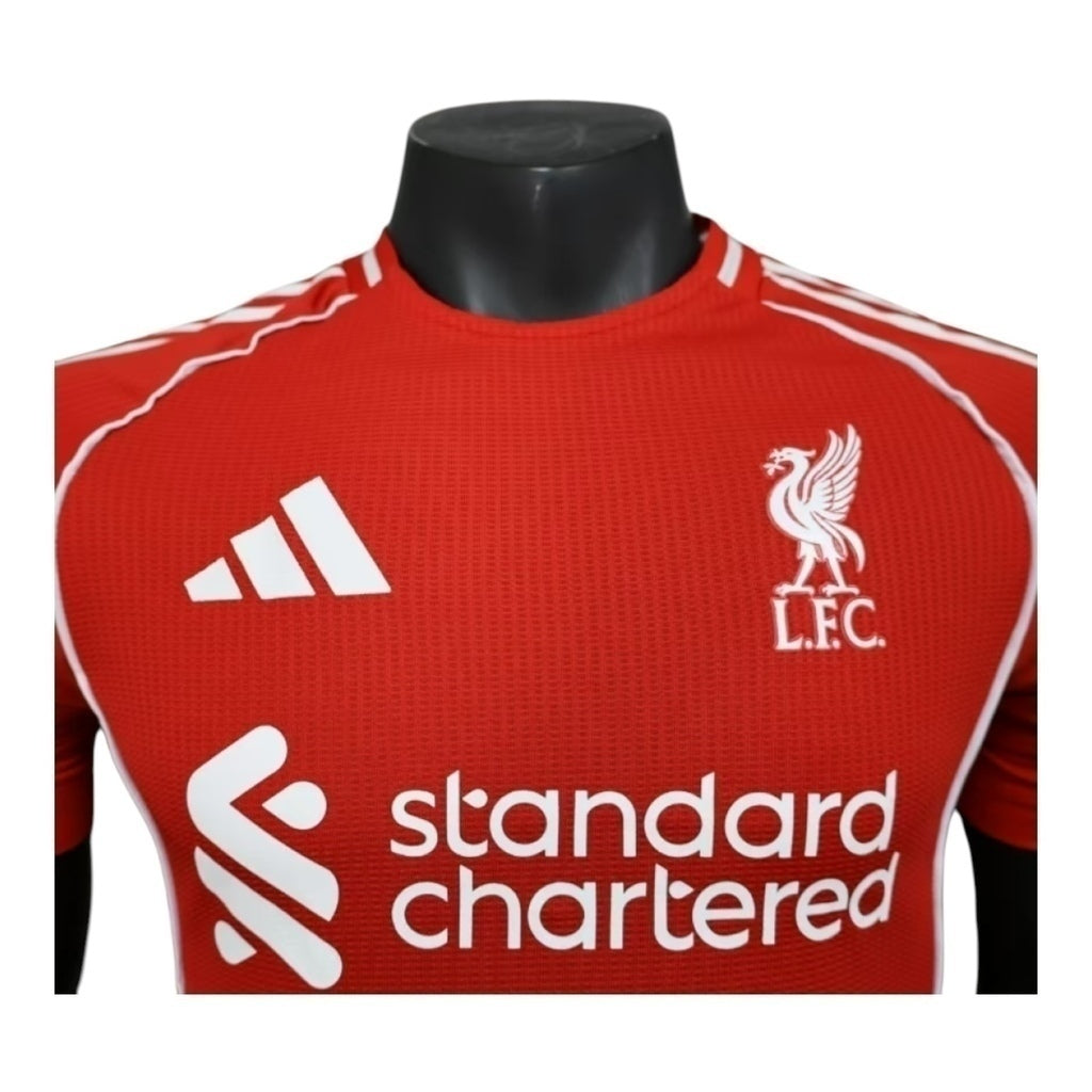 Camisa Liverpool Titular 25/26 - Jogador - Central das Camisas