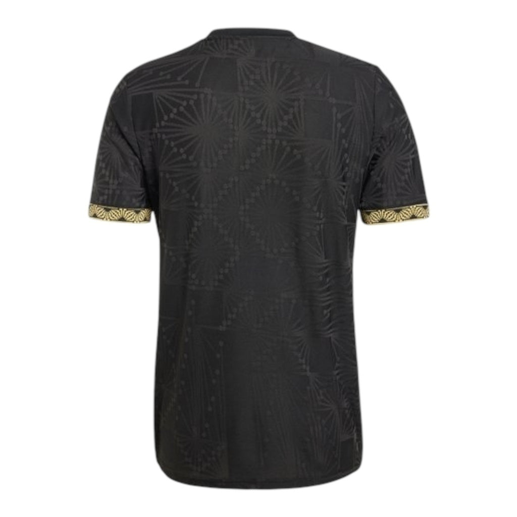 Camisa Seleção México I 25/26 - Torcedor Masculina - Preta com detalhes em dourado - Central das Camisas