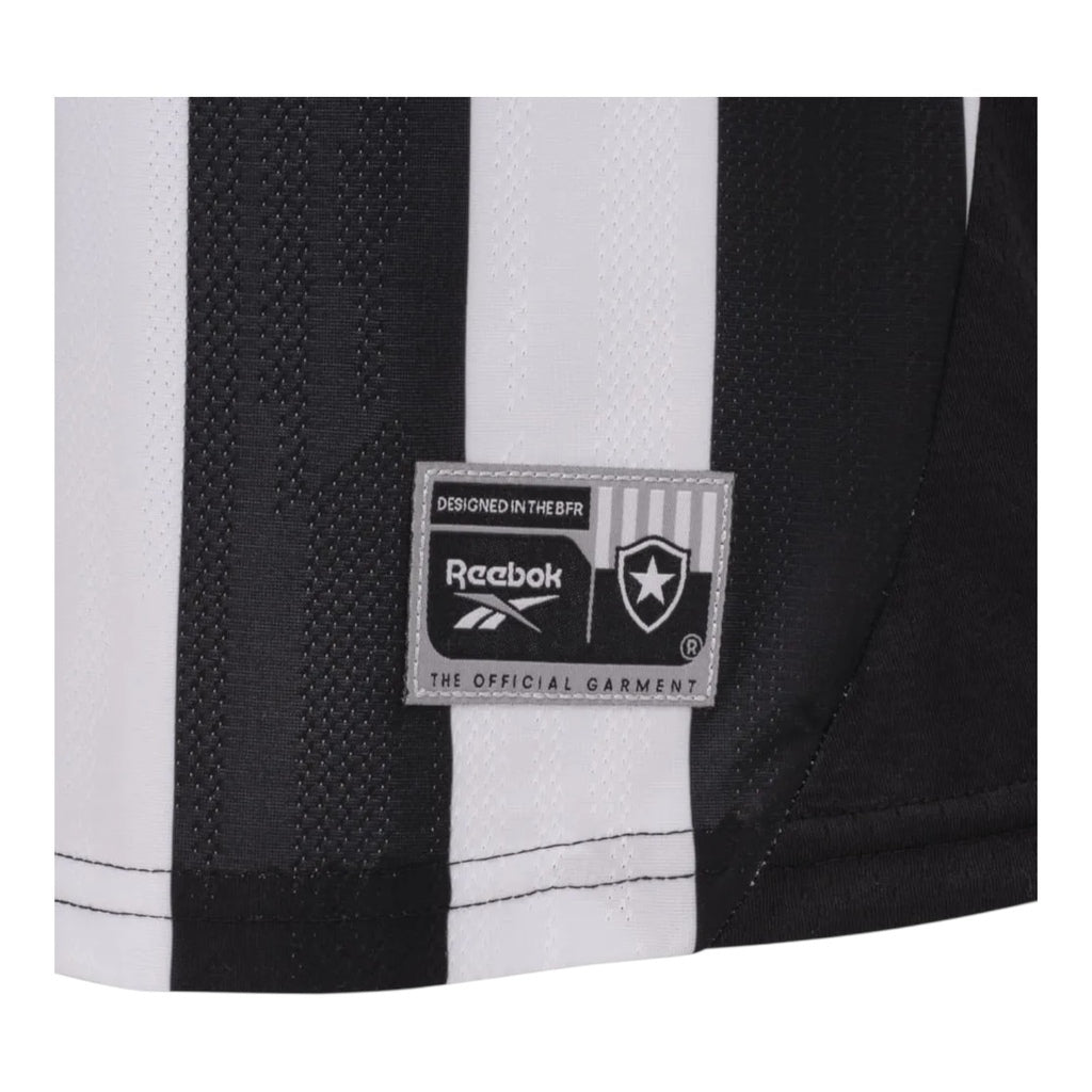 Camisa Inspirada Botafogo I 25/26 - Feminina - Preta e branca Central das Camisas