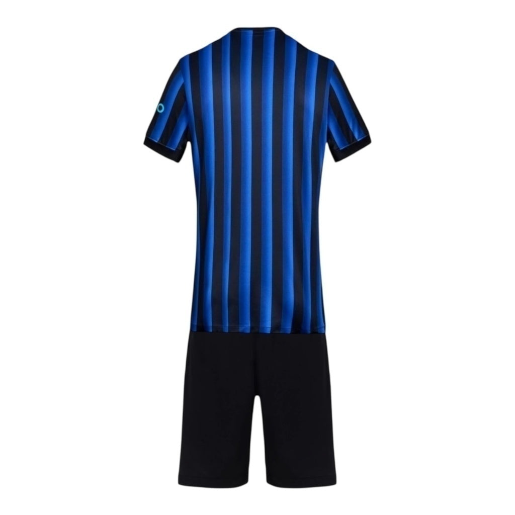 Kit Infantil Inter de Milão I 25/26- Azul e preto - Central das Camisas