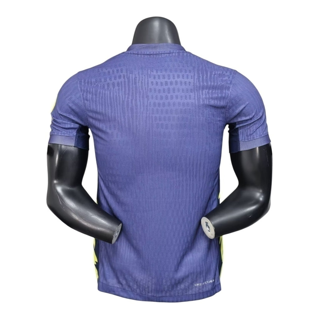 Camisa Atlético de Madrid II 25/26 - Jogador Masculina - Azul - Central das Camisas