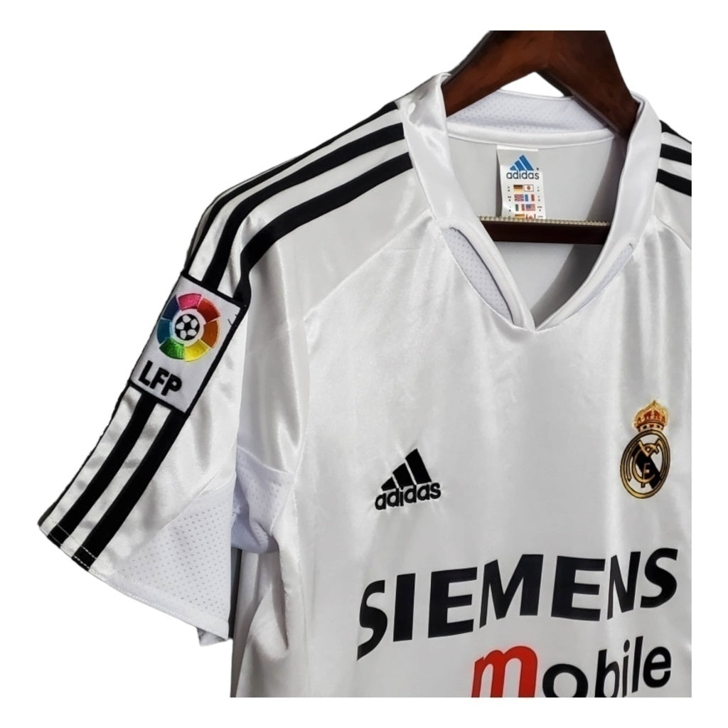 Camisa Real Madrid Titular 04/05 - Retrô - Central das Camisas