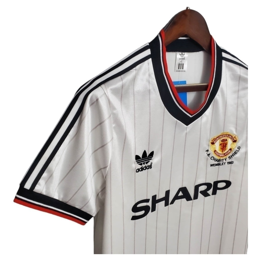 Camisa Manchester United Visitante 1983 - Retrô - Central das Camisas