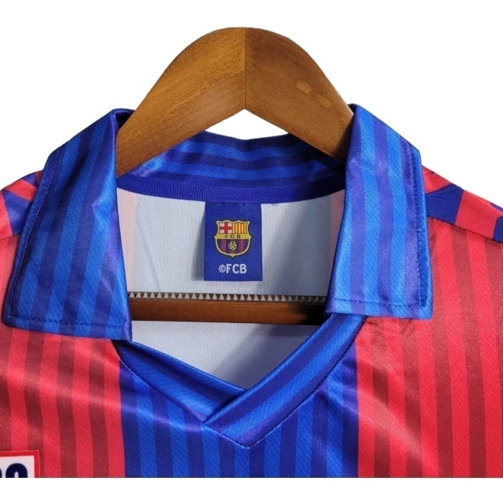 Camisa Barcelona Titular 1992 - Retrô - Central das Camisas