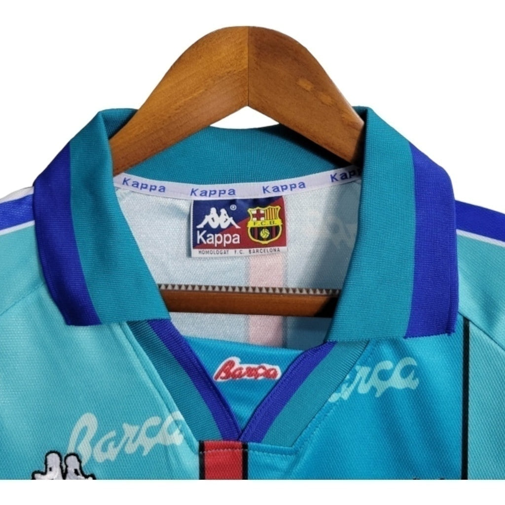 Camisa Barcelona Visitante 95/97 - Retrô - Central das Camisas