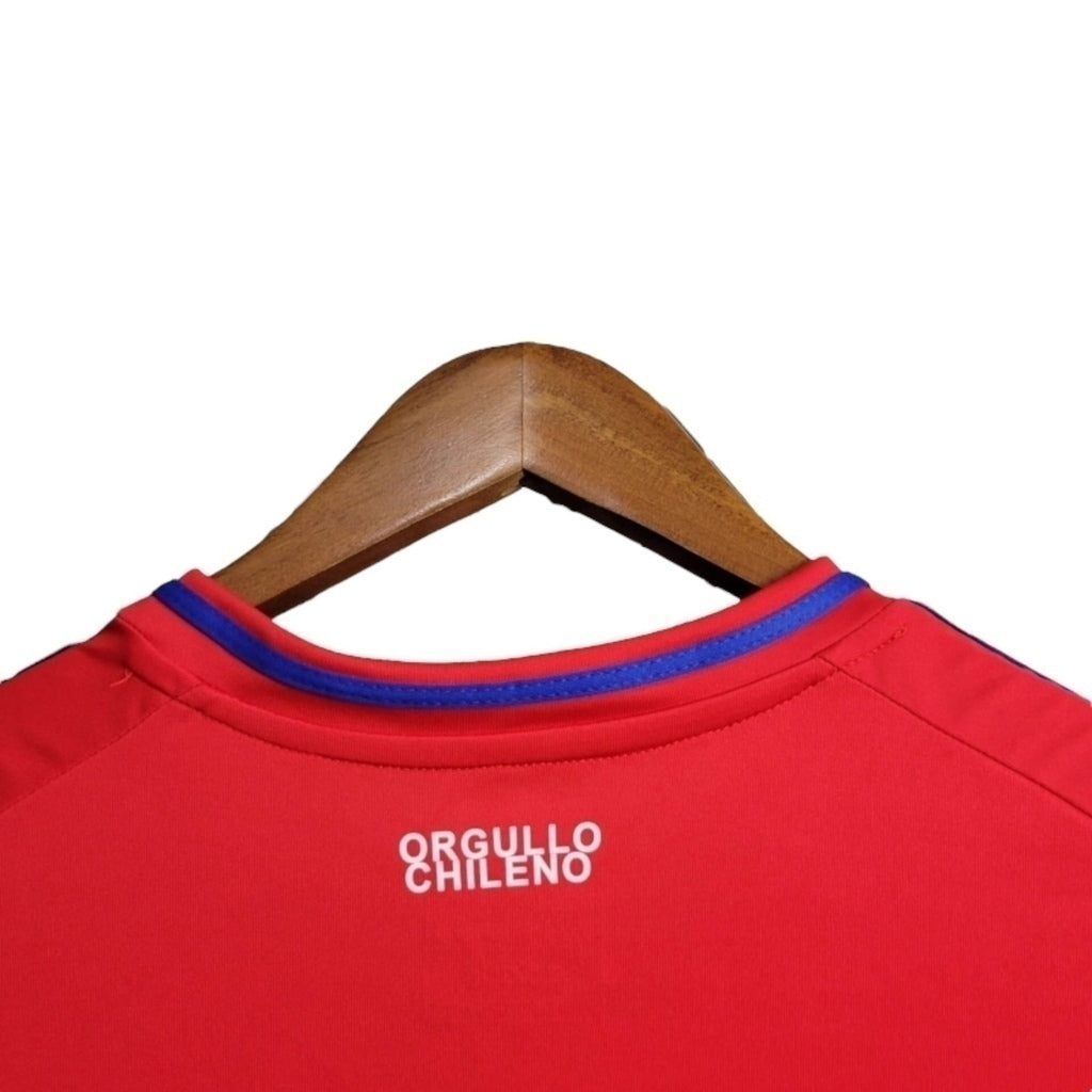 Camisa Chile Titular 24/25 - Torcedor - Central das Camisas