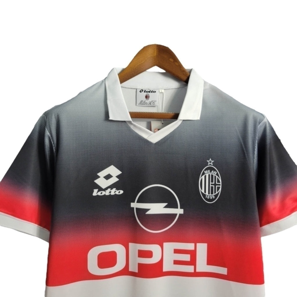 Camisa AC Milan Treino 95/96 - Retrô - Central das Camisas
