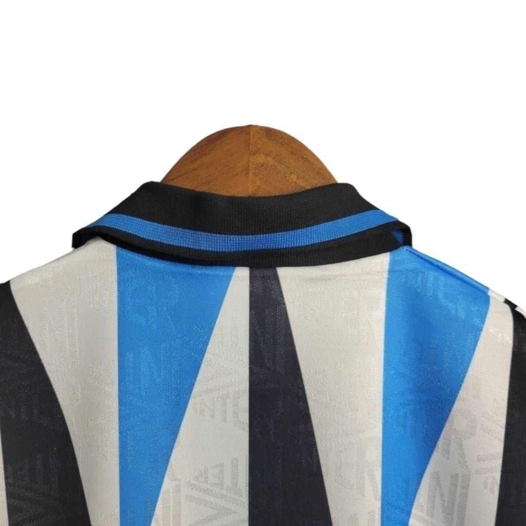 Camisa Inter de Milão Visitante 92/93 - Retrô - Central das Camisas