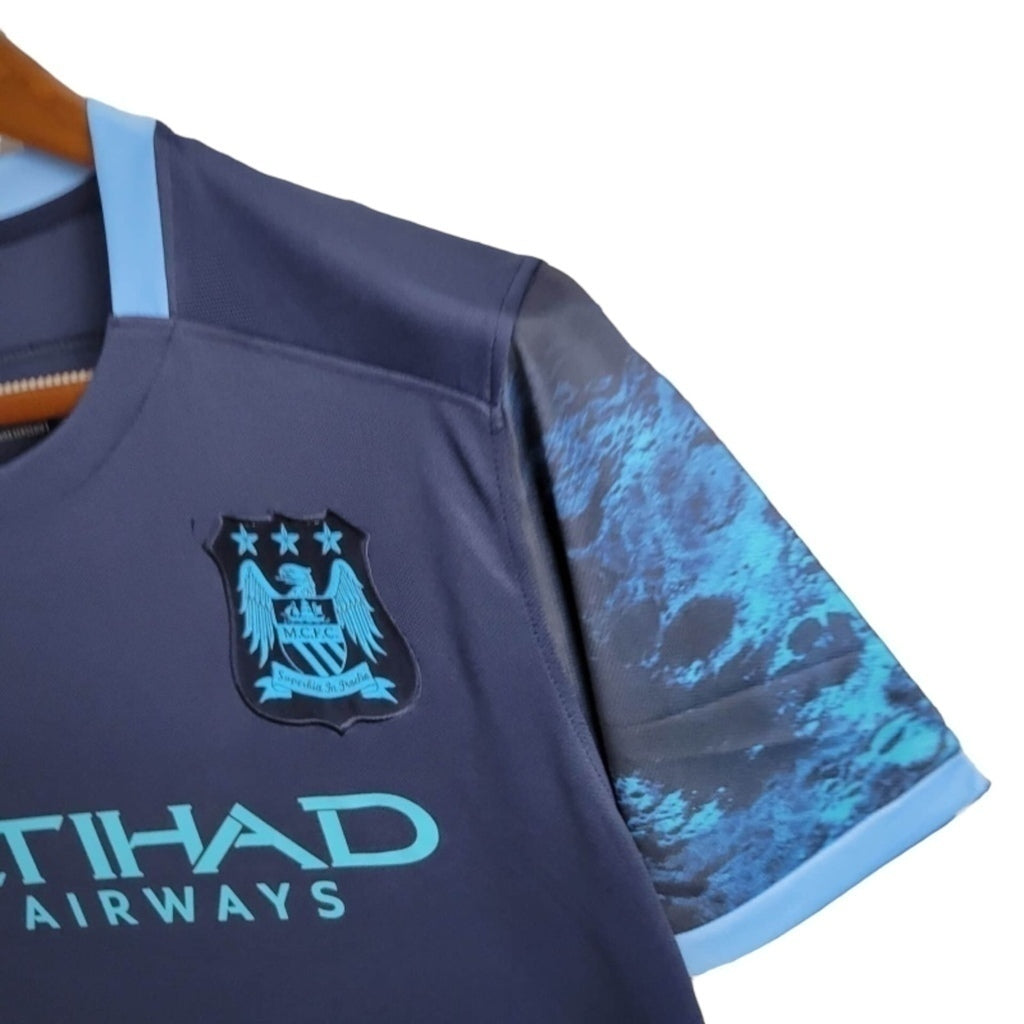 Camisa Manchester City Visitante 15/16 - Retrô - Central das Camisas