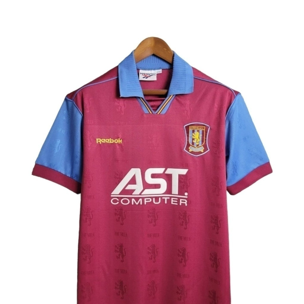 Camisa Aston Villa Titular 95/97 - Retrô - Central das Camisas