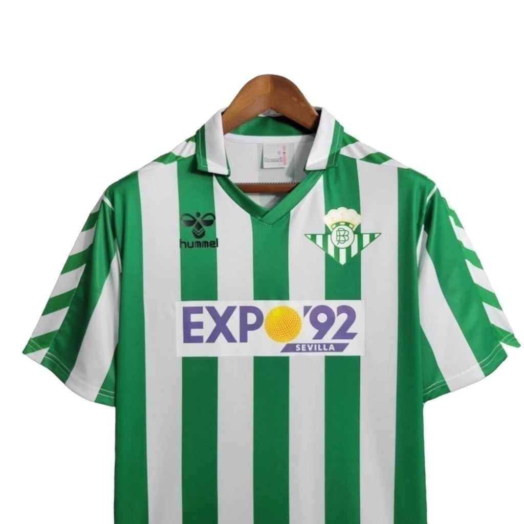 Camisa Real Betis 88/89 - Retrô - Central das Camisas