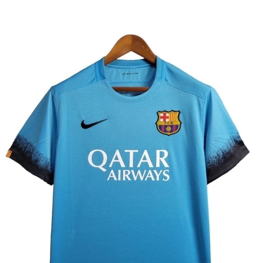 Camisa Barcelona Visitante 15/16 - Retrô - Central das Camisas