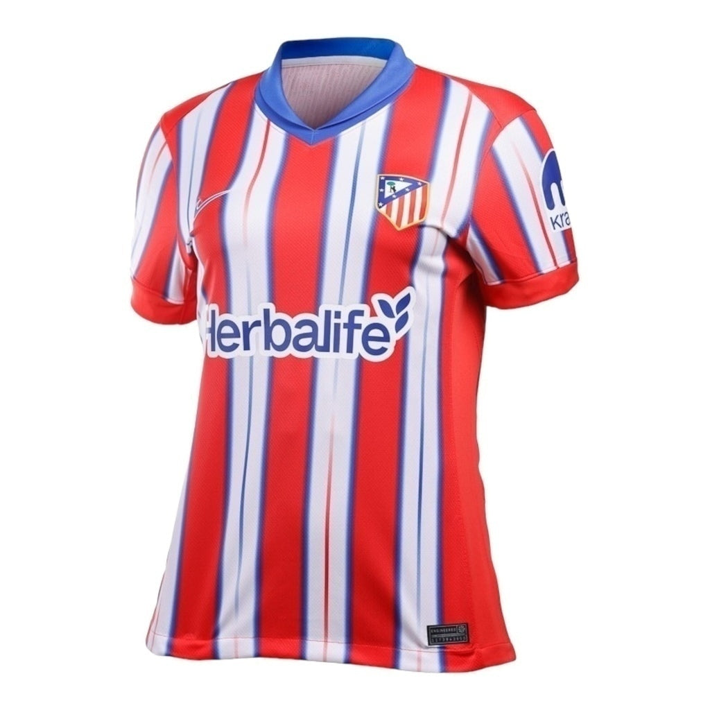 Camisa Atlético de Madrid Titular 24/25 - Feminina - Central das Camisas