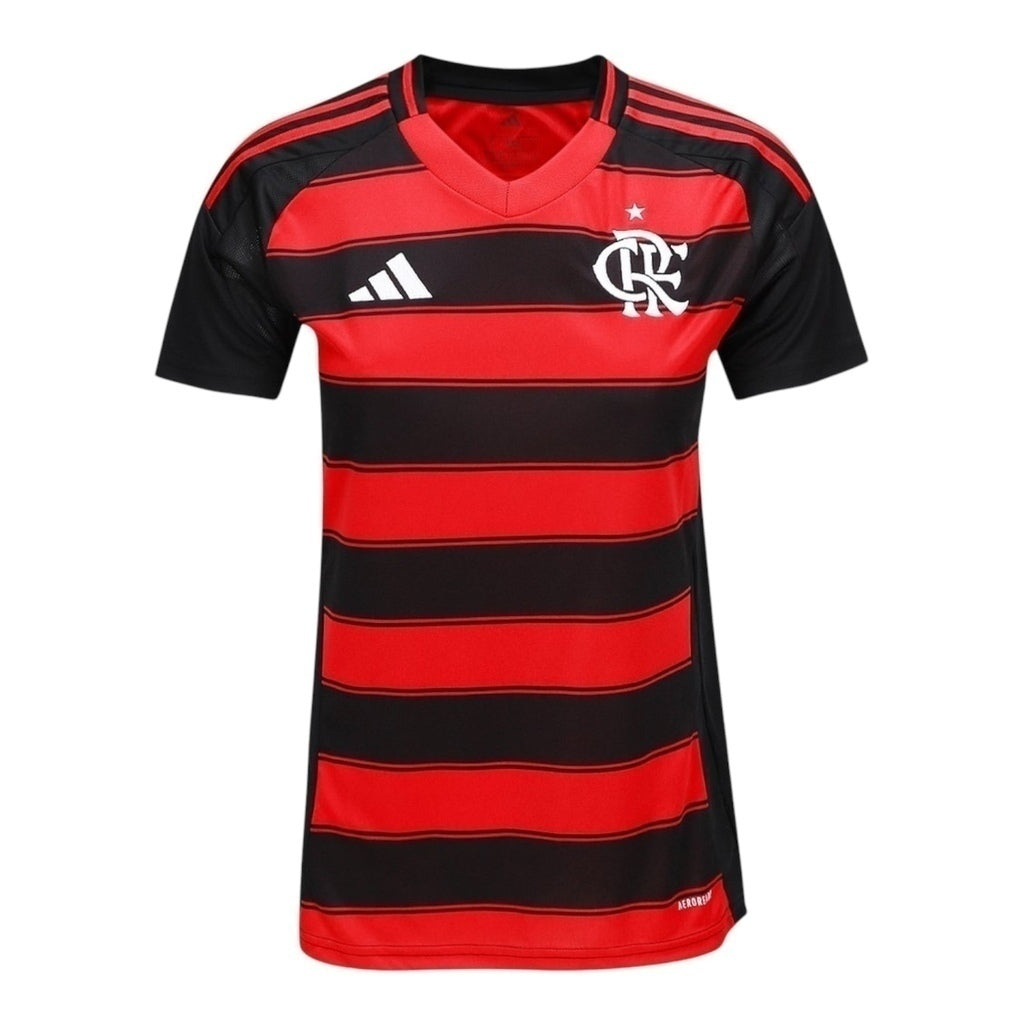 Camisa Flamengo Titular 25/26 - Feminina - Central das Camisas