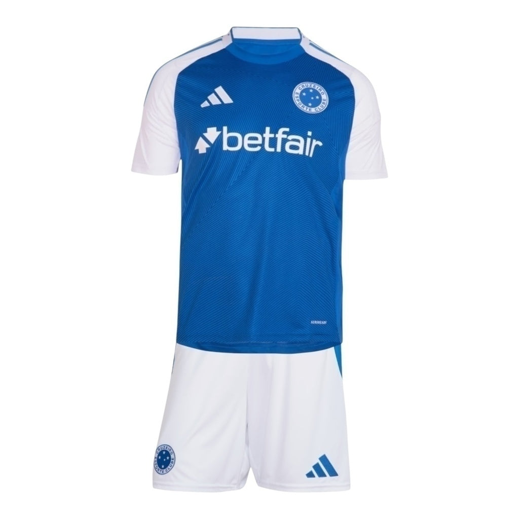 Kit Infantil Inspirado Cruzeiro I 25/26 - Azul e branco Central das Camisas