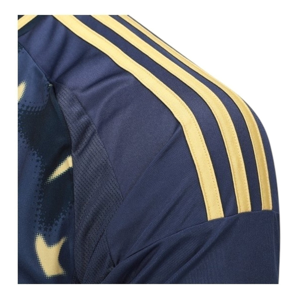 Camisa Boca Juniors III 25/26 - Torcedor Masculina - Azul com detalhes em amarelo - Central das Camisas