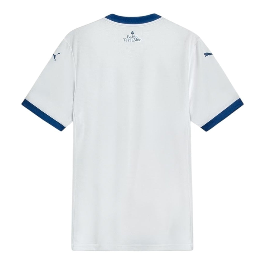 Camisa Inspirada Bahia I 25/26 - Torcedor Masculina - Branca com detalhes em azul Central das Camisas
