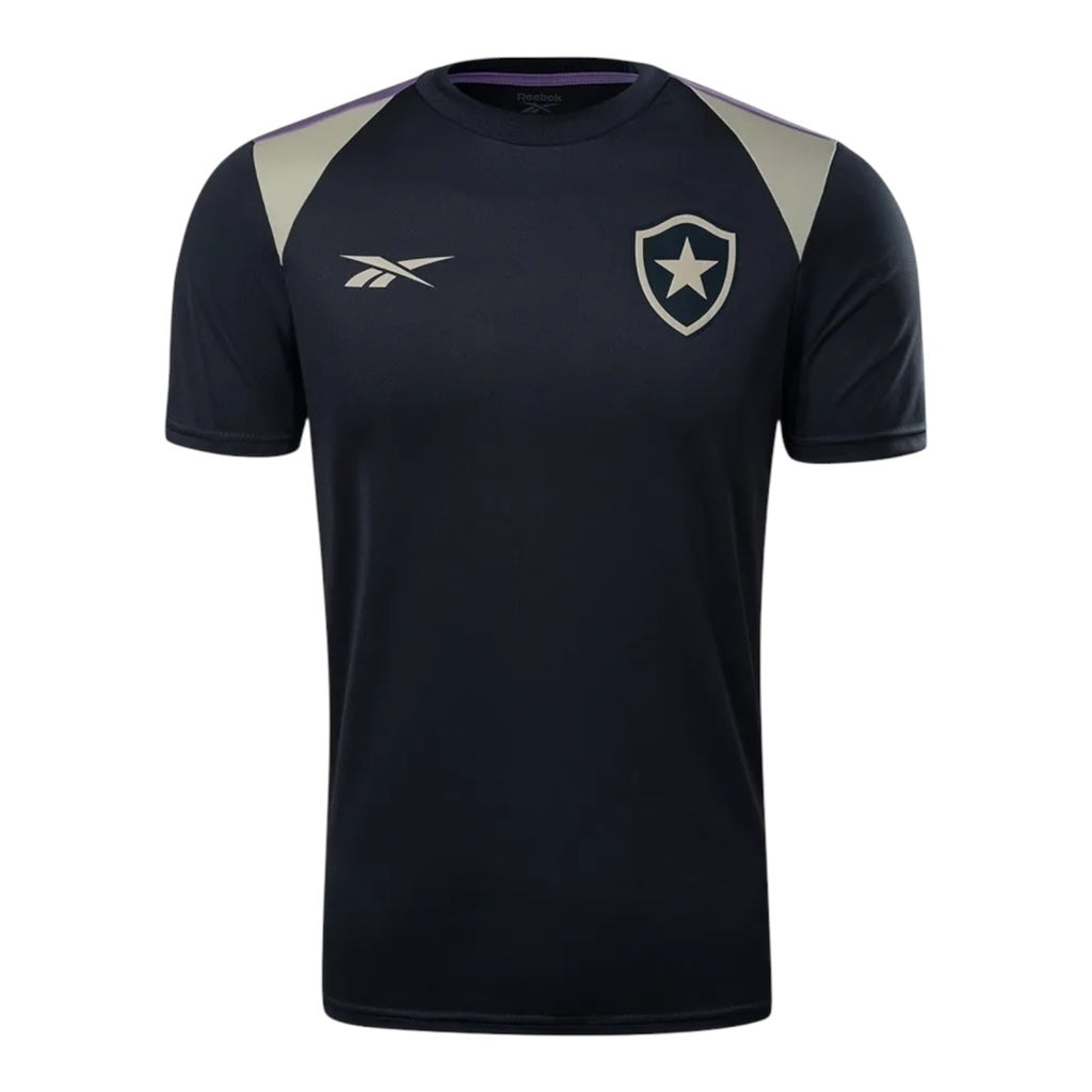 Camisa Inspirada Botafogo Treino 25/26 - Torcedor Masculina - Preta Central das Camisas