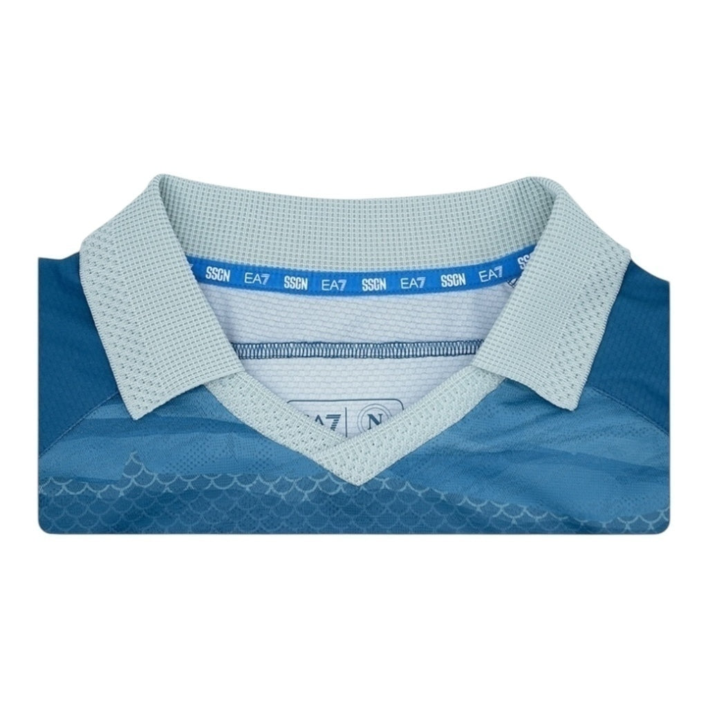 Camisa Napoli Edição especial 24/25 - Torcedor EA7 Masculina - Azul - Central das Camisas