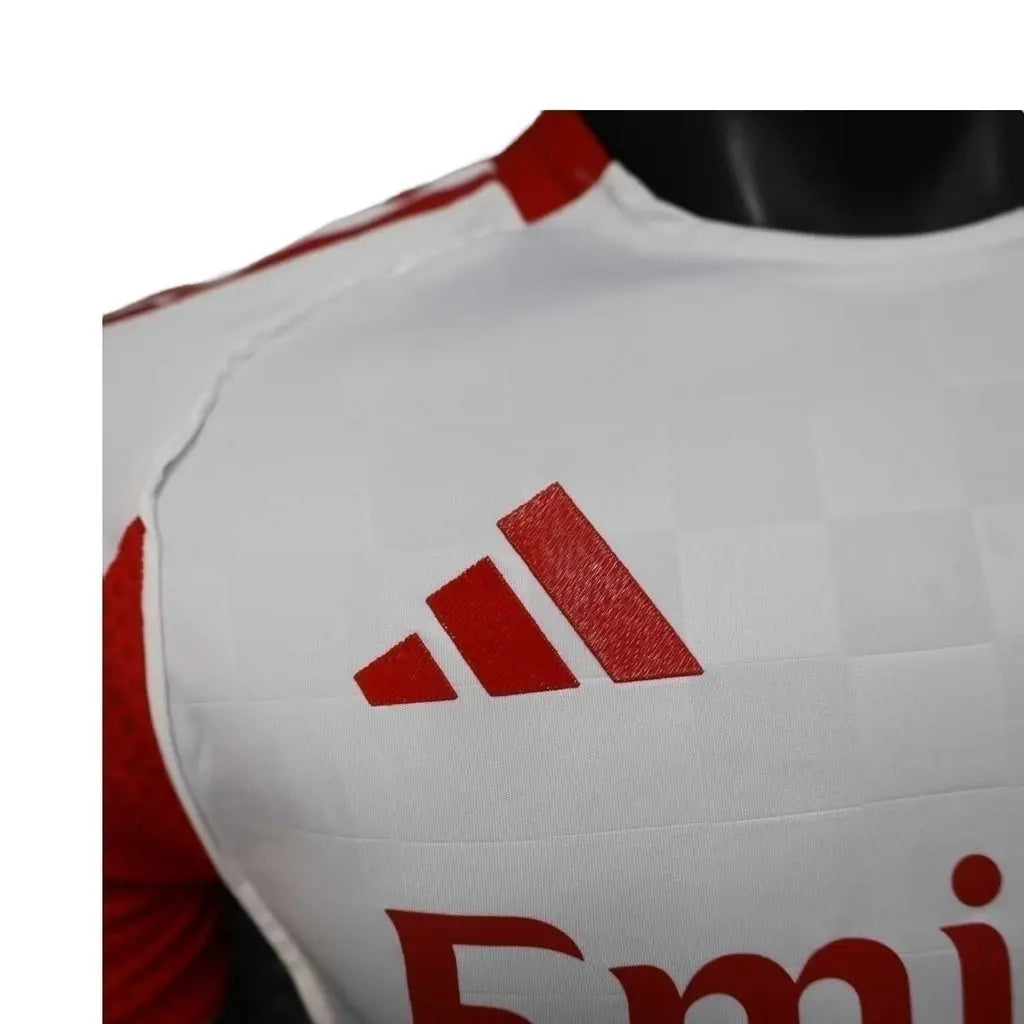 Camisa Benfica II 25/26 - Jogador Masculina - Branca e vermelha - Central das Camisas