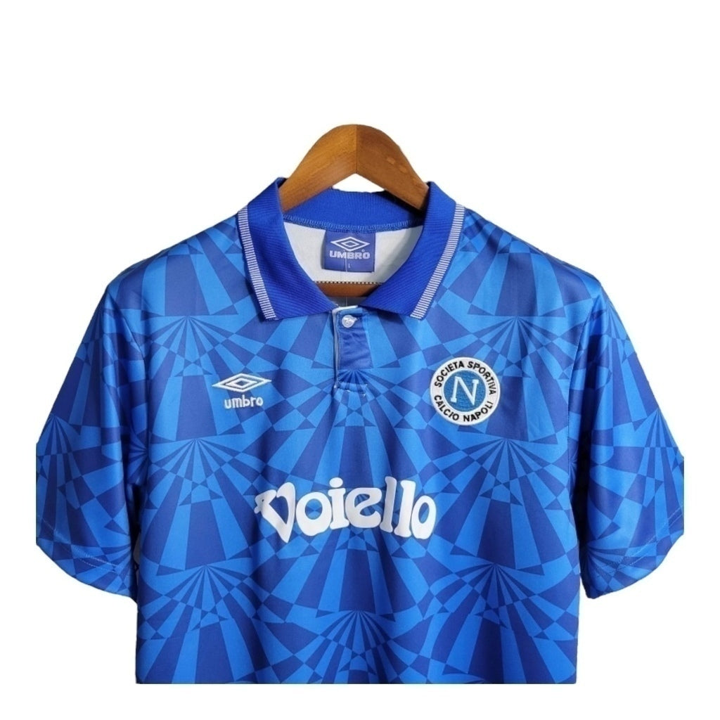 Camisa Napoli Titular 91/93 - Retrô - Central das Camisas