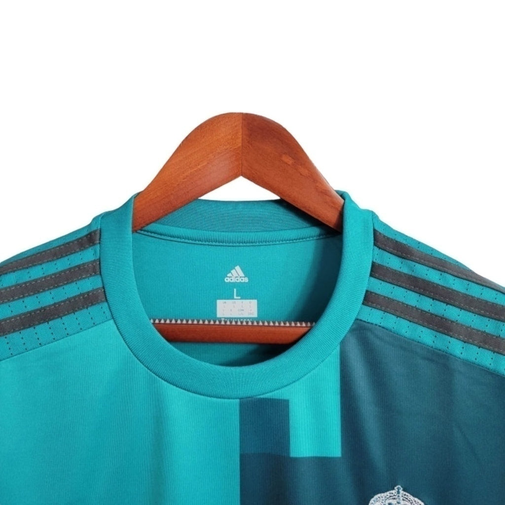 Camisa Real Madrid Titular 17/18 - Retrô - Central das Camisas