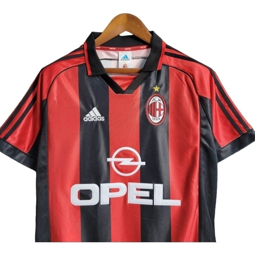 Camisa AC Milan Titular 98/99 - Retrô - Central das Camisas