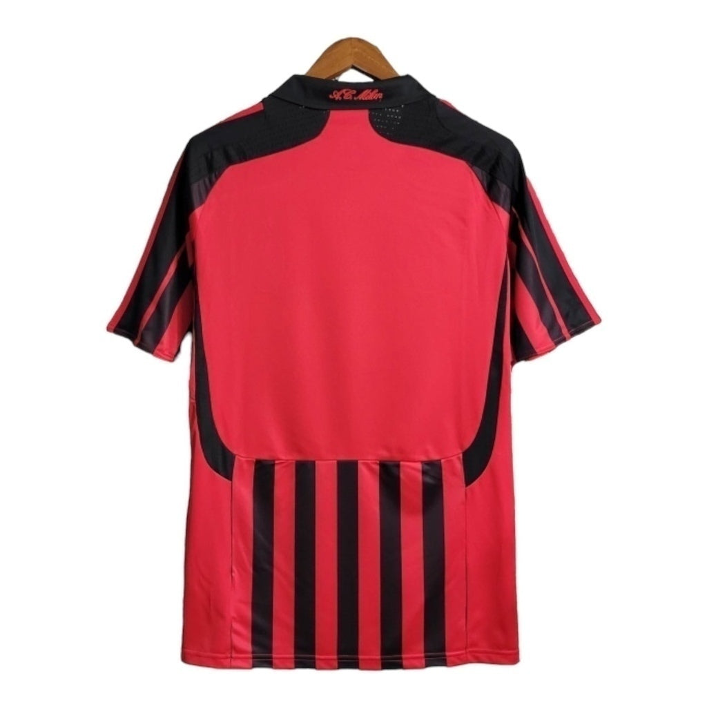 Camisa AC Milan Titular 07/08 - Retrô - Central das Camisas