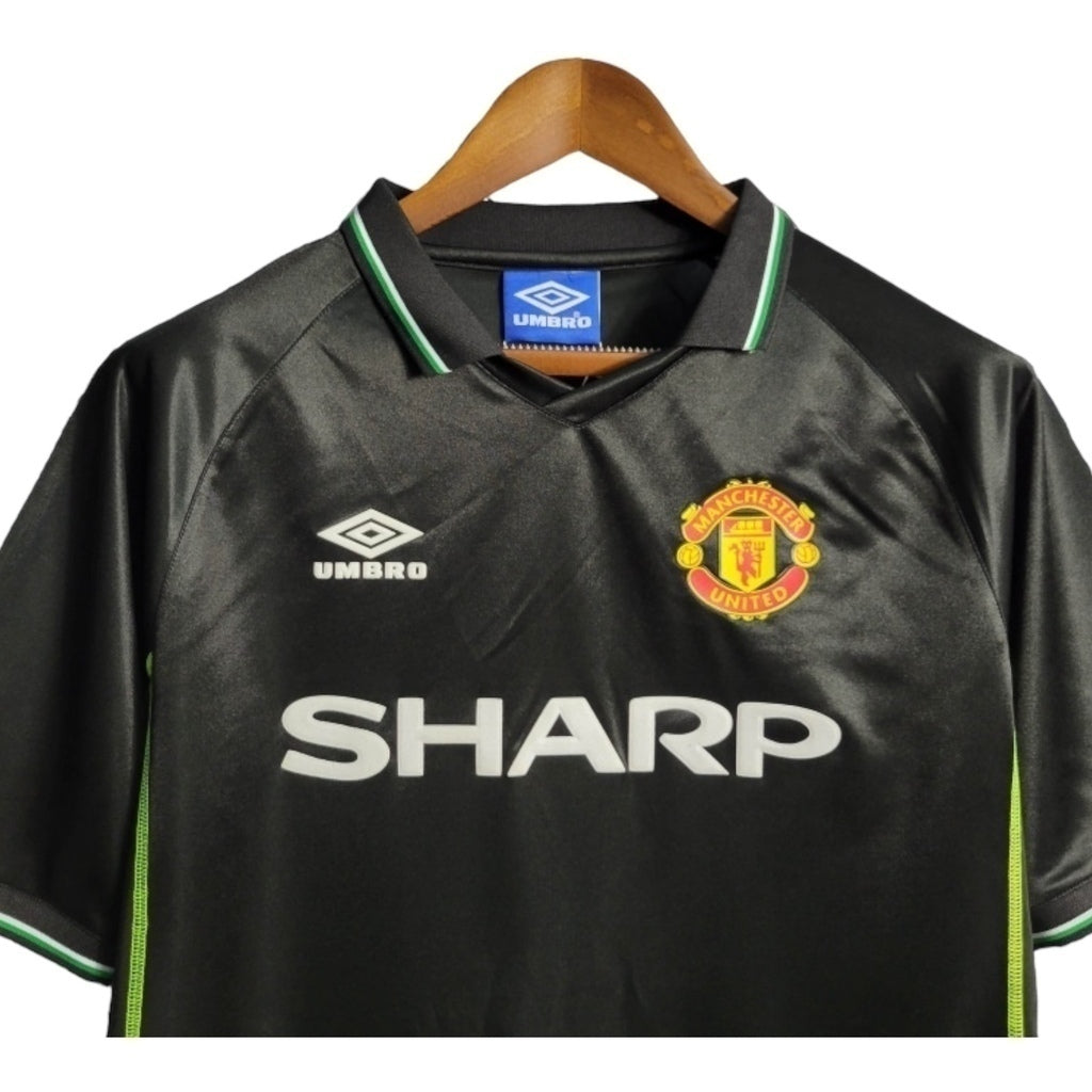 Camisa Manchester United 1998 - Retrô - Central das Camisas