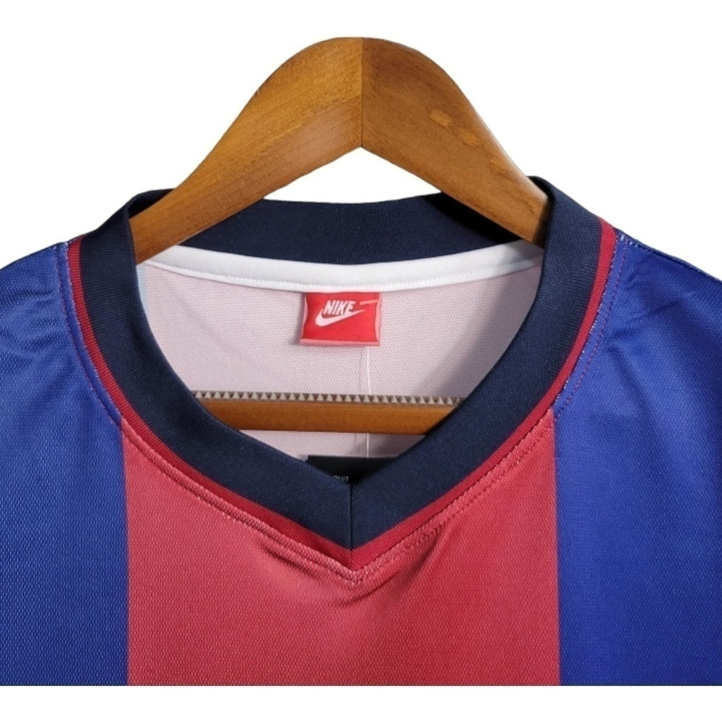 Camisa Barcelona Titular 98/99 - Retrô - Central das Camisas