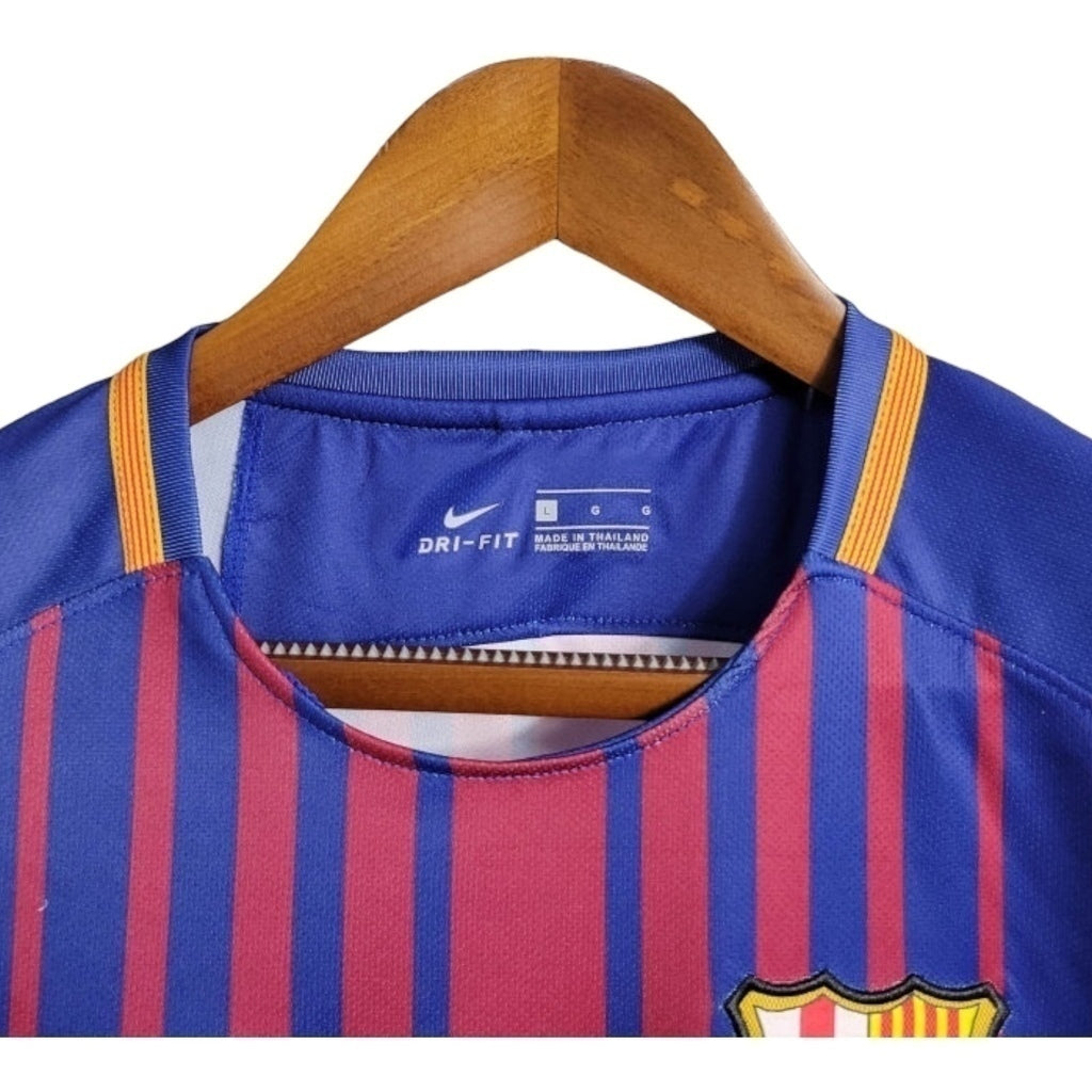 Camisa Barcelona Titular 17/18 - Retrô - Central das Camisas