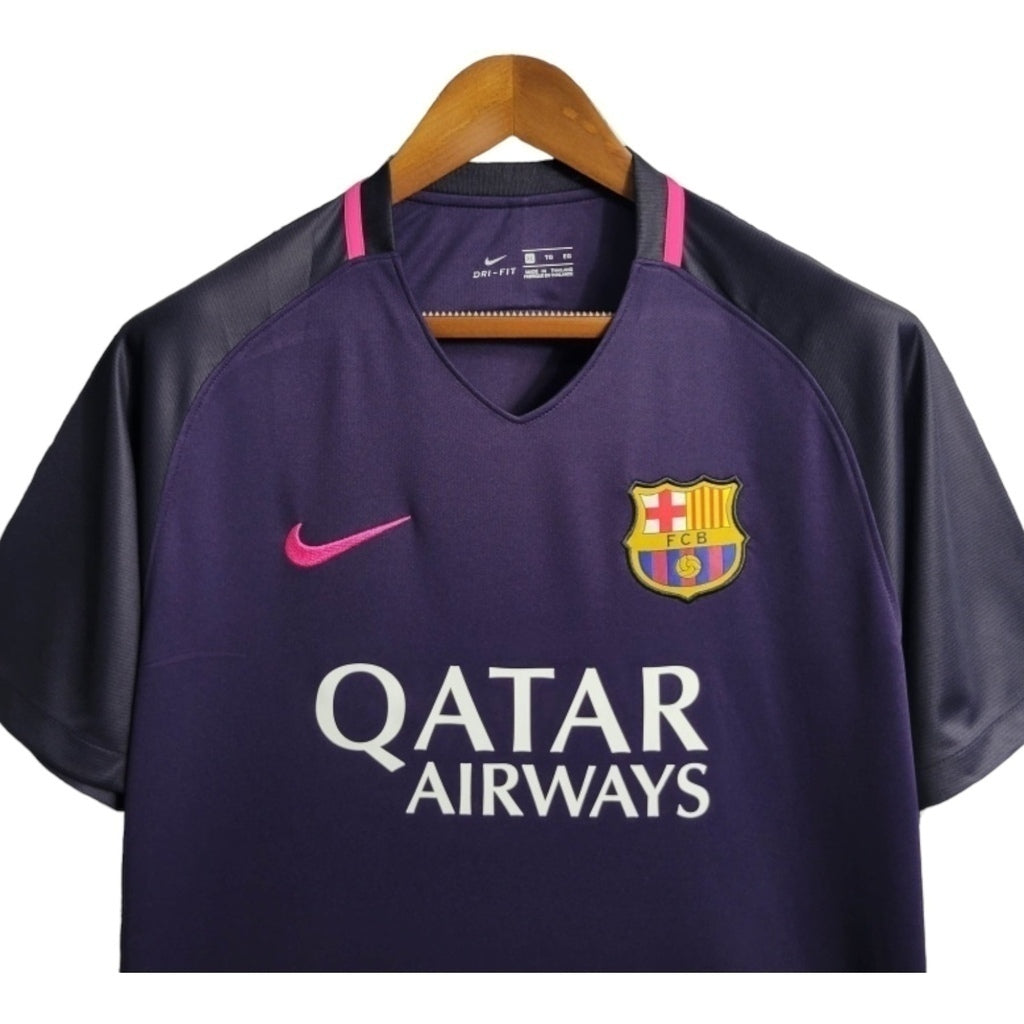 Camisa Barcelona Visitante 16/17 - Retrô - Central das Camisas