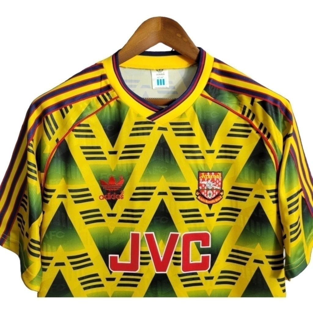 Camisa Arsenal Visitante 91/93 - Retrô - Central das Camisas
