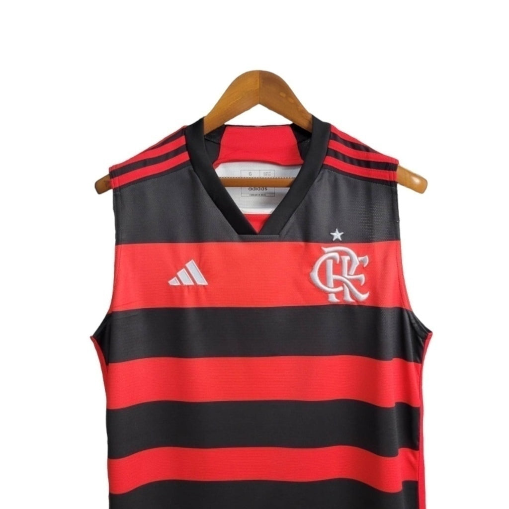 Regata Flamengo Titular 24/25 - Torcedor - Central das Camisas